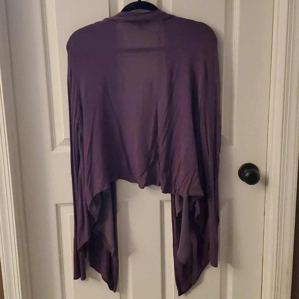 Simply Vera Vera Wang women's open front cardigan.  Size large. - Picture 2 of 10